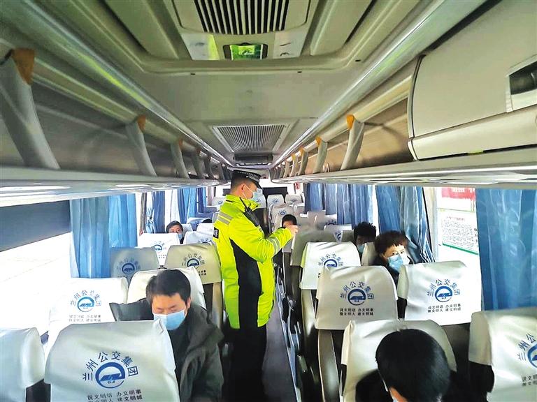 蘭州交警啟動春運最強交通安全保障已查處超員31起、飲酒醉酒駕駛39起