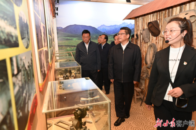 任振鶴在張掖市調(diào)研時(shí)強(qiáng)調(diào)：完整準(zhǔn)確全面貫徹新發(fā)展理念，建設(shè)生態(tài)友好發(fā)展向好生活美好的“金張掖”