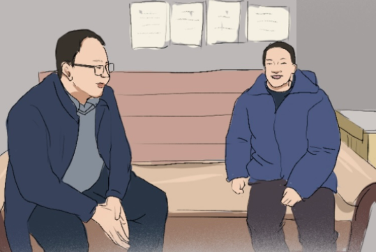 手繪丨追憶邱軍：扎根泥土，他把生命永遠(yuǎn)定格在扶貧路上