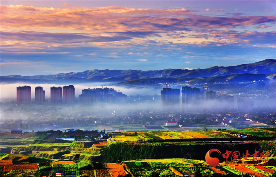 【隴拍客】砥礪奮進五年路 五彩斑斕“秀”榆中