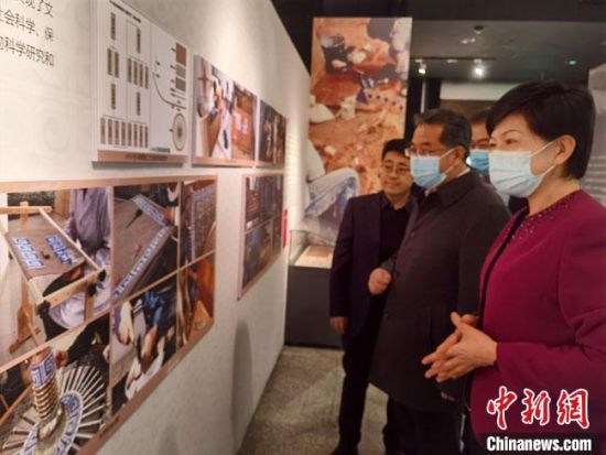 圖為展覽現(xiàn)場。　馮志軍 攝