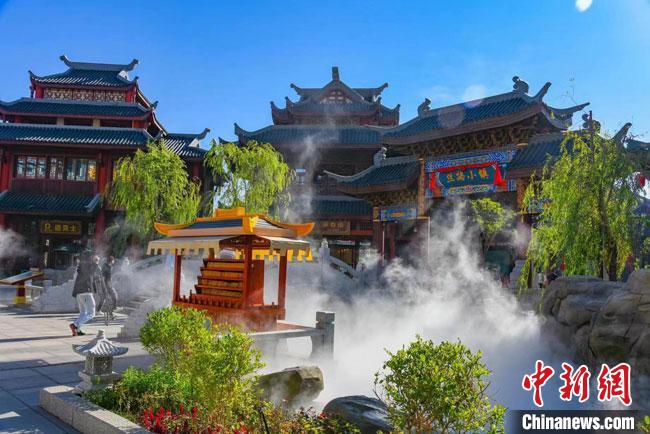 圖為嘉峪關(guān)方特歡樂世界。(資料圖) 趙海宏 攝