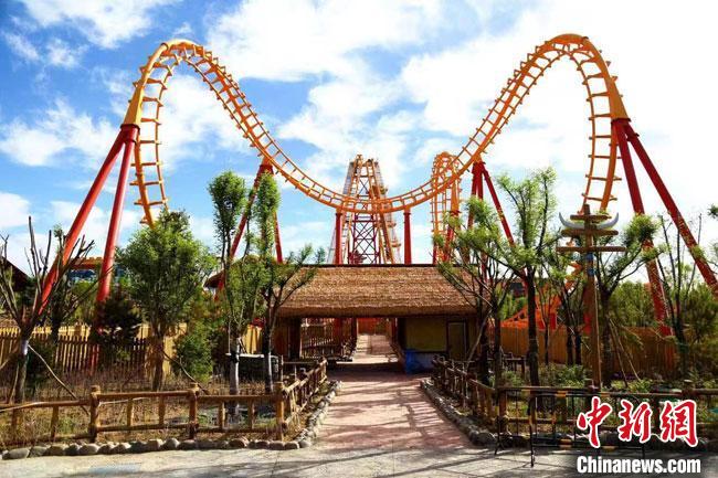 圖為嘉峪關(guān)方特歡樂世界。(資料圖) 趙海宏 攝