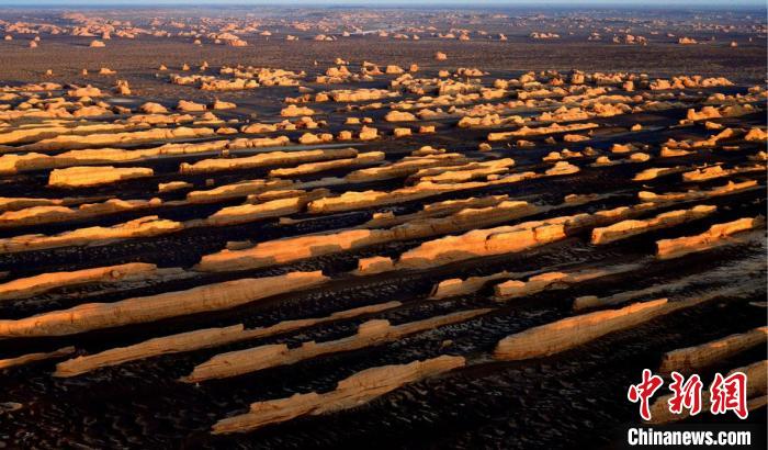 敦煌雅丹世界地質(zhì)公園。(資料圖) 敦煌市委宣傳部供圖
