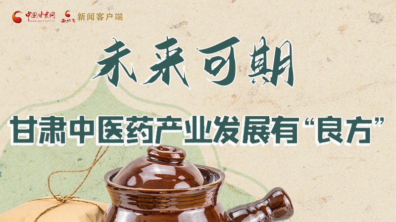 圖解|未來可期！甘肅中醫(yī)藥產(chǎn)業(yè)發(fā)展有“良方”
