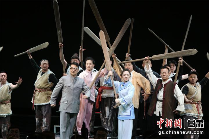 圖為演出劇照。甘肅省隴劇院供圖