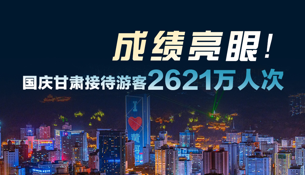 成績亮眼！國慶甘肅接待游客2621萬人次