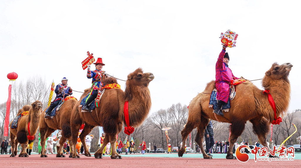 肅南：“石榴花開(kāi)”多彩社火迎元宵